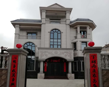 【实建案例】AT218四层豪华复式别墅施工案例图