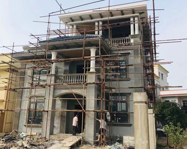 广东梅州谢先生简欧风格三层别墅施工案例图欣赏